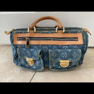 Authentic Louis Vuitton Denim Neo Speedy